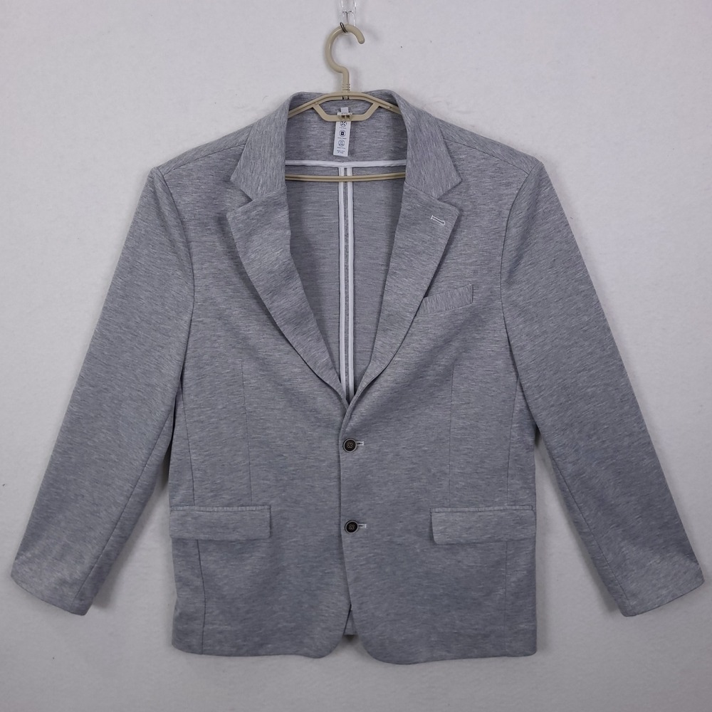 State and Liberty Blazer Jacket Size 46 Athletic Fit Grey Unstructured